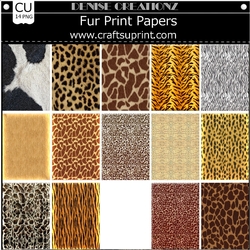 Fur Print Papers