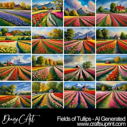 Field of Tullips