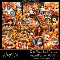 Cute Woodland Autumn