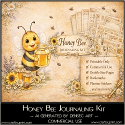 Honey Bee Journaling Kit
