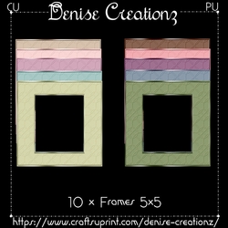 DC Embossed Frames