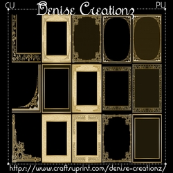 DC Gold Decorations