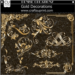 Gold Decorations