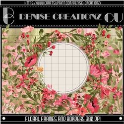 Floral Frames and Borders