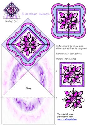 Stained Glass Flower