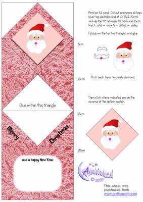 Santa Diamond Top