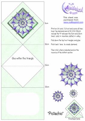 Pistachio Mandala Diamond Top