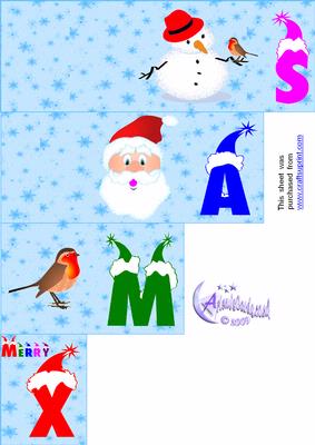 Christmas Book Sheet