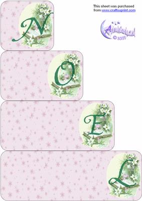 Noel Bible Book Sheet