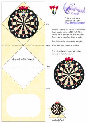 Dartboard 180 Diamond Top