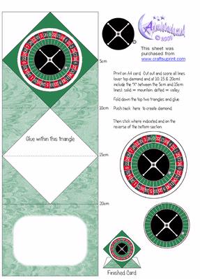 Roulette Wheel Diamond Top