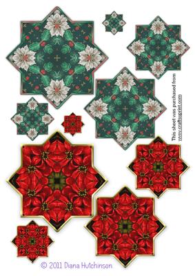 Poinsettia Stars