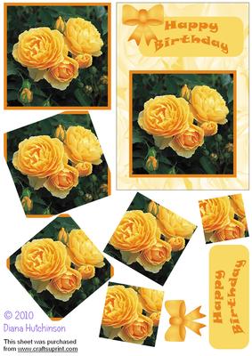 Yellow Roses Spyramage