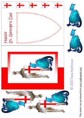 St Georges Day Fold Back