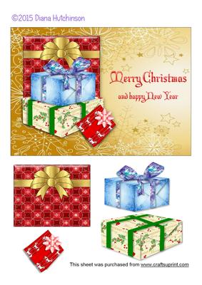Gifts Tent Card