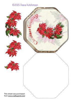 Octagonal Poinsettia