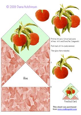 Peaches Diamond Top