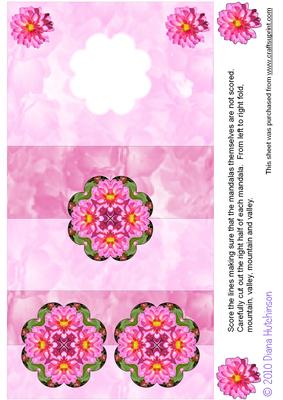 Pink Dahlia Harmonica