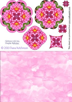 Pink Dahlia Mandala