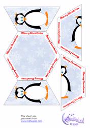 Hexagonal Penguin Gate Fold