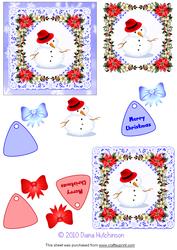 Snowman Topper