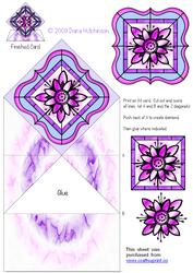 Stained Glass Flower