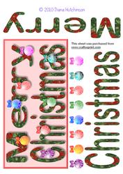 Baubles Card Front