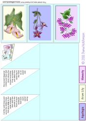 Floral Twisted Easel