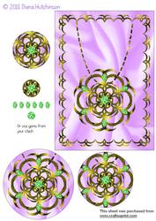 Emerald on Gold