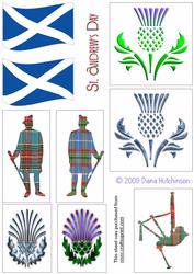 Image of cup26424_13 - St. Andrew's Day Toppers