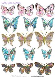 Metal Butterflies