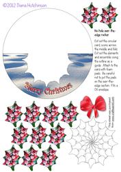 Holly Wreath Rocker
