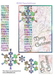 Metal Snowflake 3