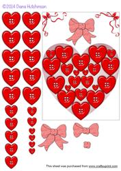 Buttons Card Front