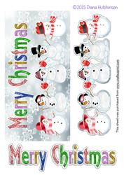 Snowpeople Dl Card Front