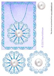 Diamonds and Pearls Card Front