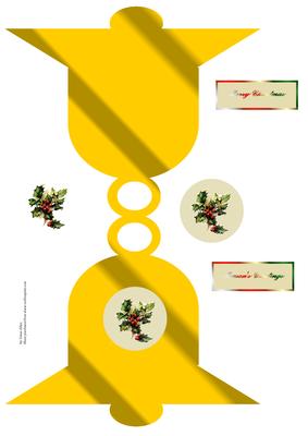 Bell Shaped Christmas Card