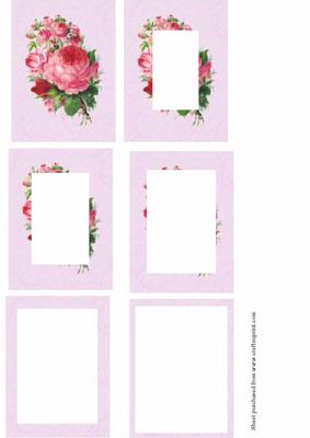Pink Rose Bouquet Inverted Pyramid