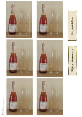 Pink Champagne Two in One Pyramid Sheet