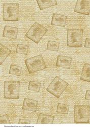 Vintage Postage Stamp Background