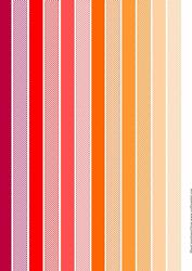 Red and Orange Digital Ribbons