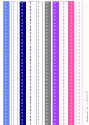 Snowflake Digital Ribbons