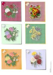 Gingham Floral Toppers