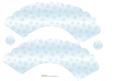 Pale Blue Cupcake Wrappers