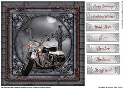 Dark Motorcycle