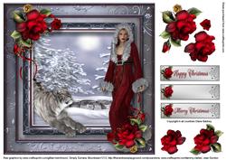 Winter Rose & Tiger
