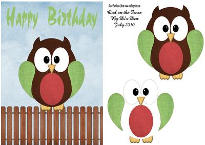 Owl on a Fence