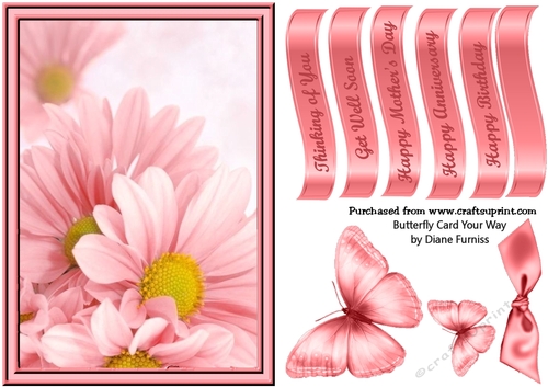 Butterfly Card Your Way