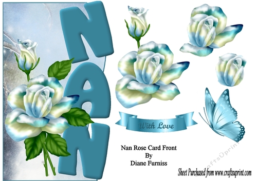 Nan Rose Card Front