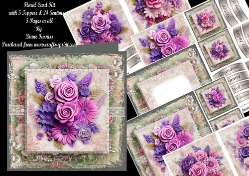 Floral Card Kit